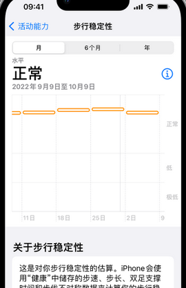 江北iPhone手机维修如何在iPhone开启'步行稳定性通知'