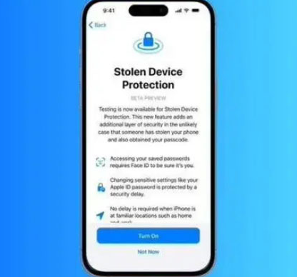 江北苹果授权维修店分享被盗设备保护功能开启方法 