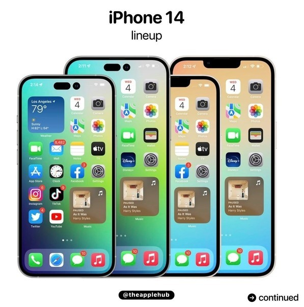 江北苹果14维修分享iPhone 14全家福 