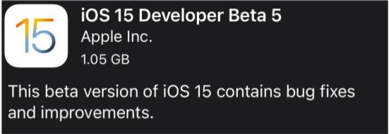 江北苹果手机维修分享如何升级到iOS15.0 beta5 